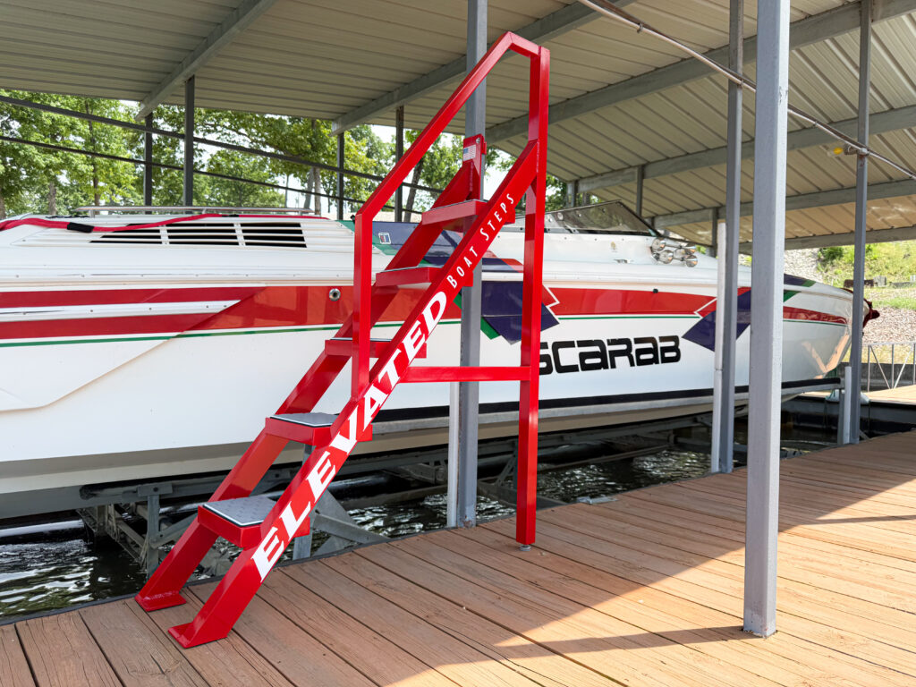 Elevated Boat Steps Standard 5-Step System
